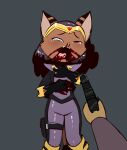  alien anthro asphyxiation assassin assassination bad_end blood blood_from_mouth blood_in_hair blood_in_mouth blood_on_face blood_pool bodily_fluids breasts brown_body brown_fur bullet_hole bullet_wound cazar_(ratchet_and_clank) choking_on_blood clothing constricted_pupils crown cute_fangs duo dying e254e female fur glock_17 gore gun gunshot_wound handgun headgear hi_res holding_gun holding_object holding_ranged_weapon holding_weapon killing lying mammal neck_wound nosebleed pistol prick_ears pupils ranged_weapon ratchet_and_clank ryona sasha_phyronix severe_wound small_pupils sony_corporation sony_interactive_entertainment striped_ears tail tiara torso_wound uniform weapon wince 