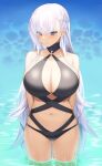  azur_lane belfast_(azur_lane) lordol swimsuits wet 