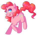  2018 alpha_channel bent_leg blue_eyes blush colored curled_mane curled_tail cutie_mark digital_drawing_(artwork) digital_media_(artwork) earth_pony equid equine eyelashes female feral friendship_is_magic fur hasbro horse looking_up mad-scientist-kitten mammal mane my_little_pony no_pupils open_mouth open_smile pink_body pink_fur pink_mane pink_tail pink_tongue pinkie_pie_(mlp) pony raised_hips raised_leg shaded simple_background simple_shading smile solo standing tail teeth tongue transparent_background 