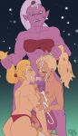  2024 adora_(she-ra_and_the_princesses_of_power) areola balls blonde_hair blush bodily_fluids bottomless breasts clothed clothing collaborative collaborative_fellatio collaborative_sex cum cum_on_face dezz ejaculation erection fellatio female genital_fluids genitals group group_sex gynomorph gynomorph/female gynomorph/gynomorph hair hi_res human human_on_humanoid humanoid humanoid_pointy_ears huntara intersex intersex/female intersex/intersex interspecies mammal masters_of_the_universe mattel netflix nipples not_furry open_mouth open_smile oral penile penis ponytail purple_body purple_hair purple_skin sex she-ra_(copyright) she-ra_(she-ra) she-ra_and_the_princesses_of_power smile threesome tongue tongue_out topless trio 
