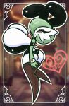  absurd_res big_breasts breasts bunny_costume butt casino clothing costume female footwear gardevoir generation_3_pokemon hi_res huge_breasts hyper hyper_breasts nintendo pokemon pokemon_(species) princess_jomes shoes solo thick_thighs 