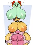 2024 absurd_res animatronic anthro areola avian beakless big_breasts bird black_sclera blush blush_stickers boo_(mario) boob_hat bow_ribbon breasts buckteeth chicken crossover digital_media_(artwork) fangs female fingers five_nights_at_freddy&#039;s five_nights_at_freddy&#039;s_2 galliform gallus_(genus) generation_9_pokemon ghost green_areola green_body green_nipples group half-closed_eyes hi_res huge_breasts huge_hips huge_thighs humanoid hyper hyper_breasts lady_bow larger_female looking_at_viewer machine mario_bros narrowed_eyes nintendo nipples nude open_mouth orange_areola orange_nipples paper_mario phasianid pink_areola pink_body pink_nipples pokemon pokemon_(species) purple_sclera robot scottgames size_difference smaller_female smile spirit teeth thick_thighs tinkaton toy_chica_(fnaf) trio virito white_eyes wide_hips yellow_body