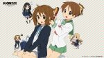  akiyama_mio chibi hirasawa_ui hirasawa_yui k-on! kotobuki_tsumugi seifuku tainaka_ritsu wallpaper 