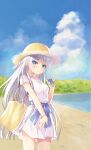  dress key na-ga naruse_shiroha summer_dress summer_pockets summer_pockets_reflection_blue 