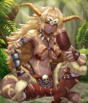  armor bikini_armor horns jojobirdz monster_hunter_world rajang 