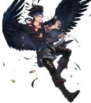  cloverk fire_emblem fire_emblem:_souen_no_kiseki naesala nintendo pirate pointy_ears torn_clothes weapon wings 