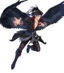  cloverk fire_emblem fire_emblem:_souen_no_kiseki naesala nintendo pirate pointy_ears weapon wings 