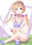  aki_rosenthal hololive lingerie ogura_toast see_through thighhighs 