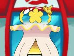 2024 animated armless clothed clothing day dialogue digital_media_(artwork) english_text female generation_7_pokemon latiar meme nihilego nintendo open_mouth outside pokemon pokemon_(species) pokemon_center pseudo_hair punch_punch_forever question_mark solo talking_to_viewer teeth text tongue turning_around ultra_beast yellow_text