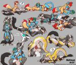 anal anal_penetration anthro ball_python biege_fur blue_body blue_fur bodily_fluids canid canine collar cuddling cum cum_drip dilres_(foxixus) dragon drazerk dripping duo female fluffy fluffy_tail forked_tongue fox from_front_position fur furred_dragon furred_scalie genital_fluids genitals grey_body grey_fur group group_sex happy happy_sex hi_res holding_head impregnation impregnation_request inside interspecies lara_(ixunsfw) leash leash_pull leashed_collar lying male male/female male/male mammal mating_press missionary_position mythological_creature mythological_scalie mythology nukkir on_back penetration penile penile_penetration pressed_against pussy python python_(genus) reptile rikkun scalie sex size_difference sketch_page slit_penetration slit_penis slit_play smile snake tail tail_wraps text thick_tail threesome tight_fit tongue trio vaginal vaginal_penetration verse_(dude_verse) wraps yellow_body