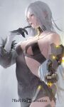  dress mecha_musume nier no_bra shogo_(shogo) tagme 