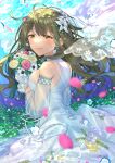  dress kuwayama_chiyuki see_through skirt_lift tagme the_idolm@ster the_idolm@ster_shiny_colors 