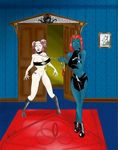  blacktoe marvel mystique rogue x-men x-men_evolution 