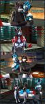 2024 3d_(artwork) 5_fingers absurd_res amelia_(petruz) android anthro black_nose blue_body blue_eyes blue_fur blue_hair blue_nose book boots bottomwear canid canine canis clothed clothed_anthro clothed_female clothed_male clothing coat comic costume cybernetics cyborg dialogue digital_media_(artwork) duo english_text female fingers footwear fox fur furniture grey_body grey_fur grey_hair group hair hi_res horn huge_filesize humanoid_hands humor hybrid inside jacakl jackal machine male mammal medical_instrument multicolored_body multicolored_fur pants petruz_(copyright) red_eyes robot scientific_instrument shirt shoes source_filmmaker_(artwork) table tail text topwear trio white_body white_fur wolf xpasha122x