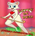 3d_(artwork) acting acts animated anthro banquette bikini blanquette blue blue_eyes bra breasts buns butt cartoon christmas claus clothing cold digital_media_(artwork) domestic_cat eyes felid feline felinesanta felis female female/female furry hands hat headgear headwear holidays in invalid_tag legs low_res magic_user malort mammal mikumikudance_(artwork) minette model natale panties princes red short_playtime showing_(disambiguation) skullgirls smile snow solo stripes swimwear tail teases teasing thong thumbnail twerting two-piece_swimsuit underwear wcp white wizard_cat