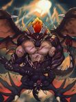 2022 2_horns 6_wings abdominal_scar anal anal_penetration anthro anthro_on_anthro anthro_penetrated anthro_penetrating anthro_penetrating_anthro arm_scar big_penis black_body black_horn black_scales black_sclera bodily_fluids chest_scar claws cloud cloudy_sky cum cum_in_ass cum_inside cum_splatter dated dragon duo facial_scar facial_spikes finger_claws flying forehead_scar from_front_position genital_fluids genitals grey_horn hair hi_res horn izzuhe larger_anthro larger_male leg_scar light light_beam lying male male/male male_penetrated male_penetrating male_penetrating_male membrane_(anatomy) membranous_wings midair missionary_position multi_wing mythological_creature mythological_scalie mythology neck_spikes nightterror notched_ear notched_horn nude on_back open_mouth orange_hair overcast penetration penile penile_penetration penis penis_in_ass pubes red_eyes scales scalie scar scars_all_over sex shoulder_scar signature size_difference sky smaller_anthro smaller_male snout snout_scar spikes spikes_(anatomy) sunbeam sunlight tail_spines thigh_scar toe_claws tongue tongue_out vein veiny_muscles veiny_penis wing_spikes wings