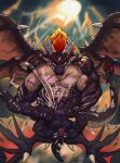 2022 2_horns 6_wings abdominal_scar anal anal_penetration anthro anthro_on_anthro anthro_penetrated anthro_penetrating anthro_penetrating_anthro arm_scar big_penis black_body black_horn black_scales black_sclera bodily_fluids chest_scar claws cloud cloudy_sky cum cum_in_ass cum_inside cum_splatter dated dragon duo facial_scar facial_spikes finger_claws flying forehead_scar from_front_position genital_fluids genitals grey_horn hair hi_res horn izzuhe larger_anthro larger_male leg_scar light light_beam lying male male/male male_penetrated male_penetrating male_penetrating_male membrane_(anatomy) membranous_wings midair missionary_position multi_wing mythological_creature mythological_scalie mythology neck_spikes nightterror notched_ear notched_horn nude on_back open_mouth orange_hair overcast penetration penile penile_penetration penis penis_in_ass pubes red_eyes scales scalie scar scars_all_over sex shoulder_scar signature size_difference sky smaller_anthro smaller_male snout snout_scar spikes spikes_(anatomy) sunbeam sunlight tail_spines thigh_scar toe_claws tongue tongue_out vein veiny_muscles veiny_penis wing_spikes wings