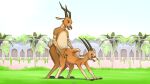  16:9 2024 4k absurd_res all_fours anal anal_penetration antelope anthro anthro_on_anthro anthro_penetrated anthro_penetrating anthro_penetrating_anthro ass_up biped bovid bovine bucky_oryx-antlerson building butt canon_couple day disney duo erection eyebrows fingers from_behind_position fur gemsbok genitals glans grass grazing_antelope hand_on_butt hi_res hooved_fingers hooved_toes hooves horn humanoid_genitalia humanoid_penis kudu looking_back looking_pleasured male male/male male_penetrated male_penetrating male_penetrating_male mammal mystic_spring_oasis narrowed_eyes nude open_mouth open_smile oryx outside palm_tree penetration penile penile_penetration penis penis_in_ass plant pronk_oryx-antlerson sex seyrmo smile spiral-horned_antelope standing tree tuft widescreen zootopia 