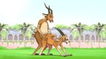  16:9 2024 4k absurd_res all_fours anal anal_penetration antelope anthro anthro_on_anthro anthro_penetrated anthro_penetrating anthro_penetrating_anthro ass_up biped bodily_fluids bovid bovine bucky_oryx-antlerson building butt canon_couple day disney duo erection eyebrows fingers from_behind_position fur gemsbok genital_fluids genitals glans grass grazing_antelope hand_on_butt hi_res hooved_fingers hooved_toes hooves horn humanoid_genitalia humanoid_penis kudu looking_back looking_pleasured male male/male male_penetrated male_penetrating male_penetrating_male mammal mystic_spring_oasis narrowed_eyes nude open_mouth open_smile oryx outside palm_tree penetration penile penile_penetration penis penis_in_ass plant precum pronk_oryx-antlerson sex seyrmo smile spiral-horned_antelope standing tree tuft widescreen zootopia 