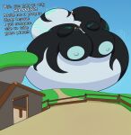 2022 absurd_res air_inflation air_pump ambiguous_gender annoyed anonymous_character areola belly belly_expansion big_areola big_belly big_breasts big_butt big_nipples black_body black_skin blue_areola blue_body blue_markings blue_nipples blue_skin body_inflation breast_expansion breasts building butt butt_expansion cel_shading colored dialogue digital_media_(artwork) duo english_text expansion female fence floating fused_shadow grey_helmet hair helium_tank hi_res hose hose_in_mouth hose_inflation huge_areola huge_belly huge_breasts huge_butt huge_nipples human humanoid hyper hyper_areola hyper_belly hyper_breasts hyper_butt hyper_inflation hyper_nipples immobile imp inflation justafallenwaffle mammal markings midna motion_lines multicolored_body nintendo nipples not_furry onomatopoeia orange_hair outside prehensile_hair red_eyes shaded signature sound_effects swelling text the_legend_of_zelda twili twilight_princess two_tone_body white_body yellow_sclera