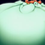 2023 accessory belly big_belly big_cheeks black_background black_eyebrows black_eyes boo_(mario) chubby_cheeks colored digital_media_(artwork) eyebrows eyelashes fat_rolls female ghost glowing glowing_body green_body hair_accessory hair_ribbon hi_res huge_belly huge_cheeks hyper hyper_belly hyper_cheeks immobile lady_bow looking_at_viewer mario_bros morbidly_obese morbidly_obese_female motion_lines nintendo not_furry obese obese_female overweight overweight_female paper_mario red_bow ribbons shaded shweetmagnet simple_background smile smiling_at_viewer solo spirit tail teeth thick_tail three-quarter_view weight_gain