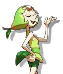 alternate_species bottomwear breasts cartoon_network clothing discount-supervillain elemental_creature elemental_humanoid female flora_fauna food food_creature food_humanoid fruit fruit_humanoid green_pseudo_hair hi_res humanoid leaf leaf_clothing living_fruit living_pear open_mouth open_smile pearl_(steven_universe) plant plant_hair plant_humanoid pseudo_hair shirt shorts small_breasts smile solo steven_universe topwear