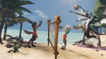 16:9 3d_(artwork) anthro ball beach beach_ball beach_chair beach_towel beach_umbrella bikini blizzard_entertainment breasts canid canine claws clothed clothing digital_media_(artwork) dracthyr dragon european_mythology female fox fur group gynomorph hair hi_res horn inflatable intersex male mammal membrane_(anatomy) membranous_wings mythological_canine mythological_creature mythological_scalie mythology net open_mouth outside palm_tree parasol plant sand scales scalie seaside shell sky smile sport swimming_trunks swimwear tail towel tree two-piece_swimsuit volleyball volleyball_(ball) volleyball_net vulpera warcraft water werecanid werecanine werecreature werewolf western_dragon white_body white_fur widescreen wings wolfrick worgen