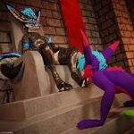 1:1 3d_(artwork) absurd_res animal_genitalia animal_penis anthro anthro_on_anthro balls basement bdsm biped black_body black_clothing black_fur blender_(artwork) blender_cycles blue_body blue_fur blue_penis bodily_fluids bound canid canine canine_genitalia canine_penis canis chair claws clothed clothing cum cum_dripping_from_penis cum_on_penis depth_of_field digital_media_(artwork) dominant dragonplayer dragonplayer_(character) dungeon duo erection feet fingers foot_fetish foot_in_mouth foot_play foot_suck forced fox fur furniture gag gagged genital_fluids genitals grey_body grey_fur hair hand_on_penis hi_res hindpaw inside jacket jex jexouium kneeling kneeling_on_ground knot leather leather_clothing leather_jacket leather_legwear leather_thigh_highs leather_topwear legwear male male/male mammal masturbation mccheese178 multicolored_body nude on_chair on_ground open_mouth orgasm paw_in_mouth paw_sucking paws penis purple_body purple_fur red_body red_fur reflection rexouium sex sitting sitting_on_chair sitting_on_throne slim slim_anthro slim_male slim_sub smile submissive submissive_male sucking tail thigh_highs throne throne_room topwear white_body white_fur