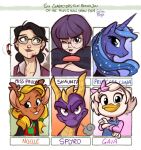 2022 anatid anseriform anthro antlers avian bird blood bodily_fluids deer deltarune digital_drawing_(artwork) digital_media_(artwork) dragon duck equid equine eyewear female feral friendship_is_magic glasses green_eyes group hair hasbro horn horse human invalid_tag male mammal meme miss_pauling_(team_fortress_2) my_little_pony mythological_creature mythological_scalie mythology noelle_holiday nosebleed pony princess_luna_(mlp) scalie selinaeagle shauntal_(pokemon) signature smoke smoke_from_nose team_fortress_2 text undertale_(series) valve wings