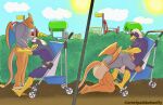 2_horns 5_fingers 5_toes abdl accipitrid accipitriform adult_baby ageplay anthro artist_name avian back_wings baxter_blaze beak behind_bush bird black_eyes blue_body blue_eyes blue_skin blue_stroller blue_wings braviary charizard clean_diaper closed_smile cloth_diaper clothed clothing cloud colored countershade_body countershade_crotch countershade_genitalia countershade_tail countershading detailed_background diaper diaper_down diaper_fastener diaper_fetish diaper_only digital_drawing_(artwork) digital_media_(artwork) dirt draconic dragon dragon_tail duo eagle eyebrow_ridge fan_character fastener feather_hair feathered_crest feathers feet fellatio fingers fire flaming_tail generation_1_pokemon generation_5_pokemon genitals grey_arms grey_body grey_clothing grey_face grey_feathers grey_hoodie grey_legs grey_topwear hand_on_head hand_on_penis hand_on_shoulder hand_on_shoulders hands_on_hips hands_on_shoulder hands_on_shoulders hands_on_stroller head_crest head_horn hi_res holding_head holding_hips holding_penis holding_shoulder holding_shoulders holding_stroller hood_down hoodie horn humanoid_feet humanoid_hands infantilism light looking_pleasured male male/male membrane_(anatomy) membranous_wings midday mouth_closed multicolored_body multicolored_feathers multicolored_scales multicolored_skin muscular muscular_anthro muscular_arms muscular_legs muscular_male mythological_creature mythological_scalie mythology nado_soarian nintendo open_beak open_mouth open_smile oral orange_body orange_face orange_feet orange_hands orange_horn orange_legs orange_scales orange_skin orange_snout orange_tail orange_wings paddedwolfy pecs penile penis pink_diaper_fastener pink_fastener pink_penis plant plantigrade playground pokemon pokemon_(species) pokemorph pseudo_hair red_feathered_crest reptile riding_stroller roleplay scales scalie sex shrub sitting_in_stroller sky smile split_image split_screen split_screen_view stroller sun sunlight tail tan_body tan_cloth_diaper tan_crotch tan_feather_hair tan_genitals tan_penis tan_scales tan_tail tan_torso tan_underbelly text toes tongue tongue_out topless topwear wearing_diaper white_feathered_crest wings yellow_arms yellow_beak yellow_feet yellow_hands yellow_legs