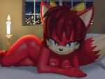 2025 anthro archie_comics breasts candle candlelight canid canine digital_media_(artwork) female fiona_fox fox fur genitals hair hi_res light looking_at_viewer mammal nipples nude sega solo sonic_the_hedgehog_(archie) sonic_the_hedgehog_(comics) sonic_the_hedgehog_(series) tail tasteful_nudity toyminator900
