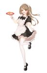  gya_(144) maid skirt_lift stockings tagme thighhighs 