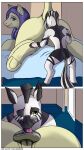  9:16 absurd_res animal_genitalia animal_vulva anus comic duo equid equine equine_genitalia equine_vulva female feral genitals hasbro hi_res horse male male/female mammal my_little_pony pony sex un_gato_cualquiera vulva zebra 
