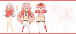  ass character_design gogoco pantsu sketch string_panties thighhighs 