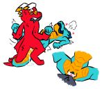 anthro blue_horn blue_tongue blue_vulva bodily_fluids coldcolor_(artist) cum cum_drip cum_in_vagina cum_inside cum_on_tail curling_toes dipstick_horn dripping duo feet female from_front_position fur furred_kobold furred_scalie genital_fluids genitals grabbing_sheets grey_underbelly heart_symbol horn kobold male male/female multicolored_horn pebble_(coldcolor) red_body red_fur scalie sex tail teal_body teal_scales tongue vulva white_horn yellow_underbelly