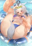  animal_ears bikini cameltoe feet oguri_cap_(umamusume) see_through swimsuits tagme tail uma_musume_pretty_derby wet wet_clothes 