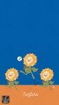  closed_eyes closed_mouth flower highres jumping meme_(sleepsheep) musical_note no_humans pokemon pokemon_(creature) pokemon_focus smile speech_bubble spoken_musical_note sunflora sunflower tongue tongue_out 