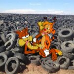 2019 3_toes 4_fingers anal anal_penetration anthro anthro_on_anthro anthro_penetrated anthro_penetrating anthro_penetrating_anthro balls belly biped black_ear_tips black_eyes black_nose black_spots black_stripes blue_sky bobcat bodily_fluids bonkers_d._bobcat brown_body brown_ear_tips brown_fur bubsy_(series) bubsy_bobcat cheek_tuft chest_tuft cloud cloudy_sky colored crossover cum cum_covered cum_in_ass cum_inside cum_on_belly cum_on_body cum_on_face cum_on_self cum_on_tongue detailed_background digital_drawing_(artwork) digital_media_(artwork) dipstick_ears duo ear_markings ejaculation erection facial_tuft fangs feet felid feline fingers foot_fetish foot_lick foot_play foreskin fur genital_fluids genitals hair half-closed_eyes head_tuft humanoid_feet humanoid_hands humanoid_heel kneeling licking looking_pleasured lying lynx male male/male male_penetrated male_penetrating male_penetrating_male mammal markings messy mixed_media multicolored_body multicolored_ears multicolored_fur narrowed_eyes navel nipples nude on_back open_mouth orange_body orange_fur orange_hair orgasm orgasm_face outdoor_nudity outside paws pecs penetration penis photo_background photography_(artwork) pink_foreskin pink_nipples plantigrade raised_foot raised_leg raised_tail red_nose ribs ring_(marking) ringed_tail sand sex shaded sky soles spots spotted_body spotted_fur striped_markings striped_tail stripes tail tail_markings tan_belly tan_body tan_fur tan_penis teeth tire toes tongue tongue_out toonpimp tuft two_tone_body two_tone_fur white_sclera yellow_balls yellow_belly yellow_body yellow_fur yellow_penis yellow_soles