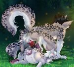 aldria_(drredhusky83) anal animal_genitalia animal_penis animal_vulva anthro anus armpit_hair belly big_belly birth black_hair black_nose blue_eyes bodily_fluids body_hair breasts breech_birth brother_(lore) brother_and_sister_(lore) brother_cumming_in_sister brother_penetrating_sister canid canine canine_genitalia canine_penis canine_vulva canis cherry_agency claws cum cum_in_ass cum_in_uterus cum_inside domestic_dog duo erection facial_piercing fangs felid female forest fur furgonomics furry-specific_piercing genital_fluids genital_markings genital_piercing genitals hair hand_on_leg hi_res husky hybrid inbreeding incest_(lore) jarem_(drredhusky83) knot live_birth long_hair long_tail looking_pleasured male male/female mammal markings multi_nipple nipple_piercing nipples nordic_sled_dog nose_piercing nose_ring orgasmic_birth pantherine pawpads paws pecs penetration penile penile_penetration penis piercing plant pregnant pregnant_anthro pregnant_female pregnant_sex pubes ring_piercing scar sex sex_during_birth sheath sheath_piercing sibling_(lore) sister_(lore) snow_leopard sperm_cell spitz spots spotted_body spotted_fur spotted_genitalia spotted_vulva tail teeth tree tuft twins_(lore) unknotting uterus vaginal vaginal_birth vaginal_fluids vaginal_penetration vulva vulva_markings vulva_piercing white_hair