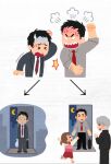  >_< 1girl 3boys adachi_tooru anger_vein arguing arm_hair bag black_hair black_jacket black_pants black_suit blank_eyes brown_hair car_10001 clenched_hands closed_eyes collared_shirt doujima_nanako doujima_ryoutarou dress facial_hair grey_hair grey_shirt hallway hand_on_own_head highres holding holding_bag irasutoya jacket lonely long_sleeves multiple_boys narukami_yu necktie night open_door open_mouth outstretched_arms pain pants parody persona persona_4 red_necktie running school_uniform sharp_teeth shirt short_hair sleeves_rolled_up steaming_body striped_clothes striped_dress stubble style_parody suit sweatdrop teeth turn_pale twintails white_shirt 
