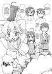  comic konata_izumi lucky_star patricia_martin sojiro_izumi yui_narumi 