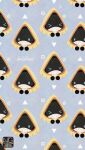  >_< blue_eyes bow character_name grin heart highres holding holding_ice_cream_cone ice_cream_cone meme_(sleepsheep) no_humans open_mouth pokemon pokemon_(creature) pokemon_focus purple_bow purple_ribbon ribbon smile snorunt speech_bubble spoken_heart teeth 