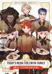  artoria_pendragon_(fate) black_hair blonde_hair blue_hair chef commentary_request cu_chulainn_(fate) cu_chulainn_(fate/stay_night) cu_chulainn_(lancer)_(fate) emiya-san_chi_no_kyou_no_gohan emiya_shirou fate_(series) food formal_clothes heracles_(fate) illyasviel_von_einzbern multiple_boys multiple_girls red_hair saber_(fate) shirt taa_(acid) white_hair 