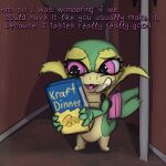 absurd_res apocalypse band-aid bandage bandage_on_face carmillia falsa_idola food generation_5_pokemon hi_res holding_food holding_object nintendo pokemon pokemon_(species) poofythedragon snivy story story_in_description story_in_picture