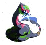  alternate_color animal_focus blue_tongue colored_tongue commentary fangs forked_tongue full_body highres long_fangs making-of_available microsoft_paint_(medium) no_humans pokemon pokemon_(creature) pokemon_focus seviper shiny_pokemon snake solo sparkle tongue tongue_out transparent_background willow-pendragon 