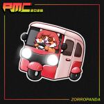  ambiguous_gender anthro autorickshaw canid canine confusion dizzy fox fur hair lights logo long_hair mammal marble_fox open_mouth orange_body orange_fur osu! red_fox riding riding_motorcycle signature simple_background solo spiral spiral_eyes text true_fox vehicle wheel white_body white_fur zorropanda zorropanda_(artist) 
