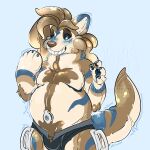 ambiguous_gender animate_inanimate anthro belly big_belly blonde_hair blush bottomwear bulge canid canine canis clothed clothing digital_media_(artwork) embarrassed expansion fluffy fur growth growth_lines hair hybrid inanimate_transformation inflatable inflated_belly inflation latex looking_at_viewer male mammal miguel_(miguelthewerewolf) miguel_the_werewolf miguelthewerewolf multicolored_body multicolored_hair mythological_canine mythological_creature mythology nude open_mouth paws pool_toy simple_background smile solo species_transformation surprised tail thick_thighs torn_bottomwear torn_clothing trans_(lore) trans_man_(lore) transformation two_tone_body two_tone_hair underwear werecanid werecanine werecreature werewolf white_body white_fur wolf