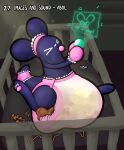 2026 abdl absurd_res ageplay ambiguous_gender anthro artist_name biped bodily_fluids bondage_gear bondage_gloves bonnet clothed clothing crib diaper digital_media_(artwork) eyes_closed feces feces_blowout frilly frilly_clothing frilly_diaper furgonomics gem genital_fluids handwear headgear headwear hi_res holding_object hologram light musical_note musical_symbol pawpads paws pearl_(gem) pincoosh pink_clothing pooping rain_world roleplay scatplay slugcat soiled_diaper soiling soiling_diaper sound_effects sunlight symbol tail tail_clothing tail_warmer text unclean_diaper urine used_diaper using_diaper videocult vowelless vowelless_sound_effect watcher_(rain_world) wearing_diaper wet_diaper wetting wetting_diaper