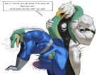 2026 absurd_res accipitrid accipitriform anal anal_penetration anthro anthro_on_anthro anthro_penetrated anthro_penetrating anthro_penetrating_anthro avian beak biceps bird black_latex blue_eyes blue_latex bodily_fluids bodysuit clothing cum cum_in_clothing cum_through_clothing cxcxxcxxxx deltoids dialogue duo eagle english_text erection erection_under_clothing forearm_muscles genital_fluids green_body hi_res latex latex_bodysuit latex_clothing latex_skinsuit lizard male male/male male_penetrated male_penetrating male_penetrating_male motion_lines multicolored_bodysuit multicolored_clothing multicolored_skinsuit muscular muscular_anthro muscular_male penetration penile penile_penetration penis_in_ass reptile scalie sex skinsuit speech_bubble superhero sweat tail text tight_clothing triceps two_tone_bodysuit two_tone_clothing two_tone_skinsuit wet wet_clothing white_body white_latex yellow_sclera