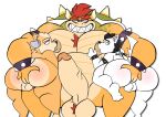 anal anal_penetration anthro balls biceps black_hair bowser butt canid canine canis clothing collar domestic_dog erection facial_hair fingering fox fox_mccloud fur genitals group group_sex hair hi_res horn humanoid_genitalia humanoid_penis husky janjauwu jewelry koopa langdon_marston looking_at_viewer male male/male male_penetrated male_penetrating male_penetrating_male mammal mario_bros muscular muscular_male nintendo nipples nordic_sled_dog nude open_mouth paws penetration penis red_hair scalie sex shell simple_background smile spikes spitz star_fox tail teeth threesome trio two_subs_one_dom white_body white_fur